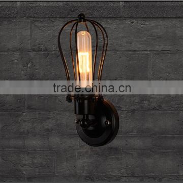 Wall Sconces Novelty Glass Lampshade Industrial Vintage Country Wall Light Bar Cafe Store Room Decorative Wall Lamps E27