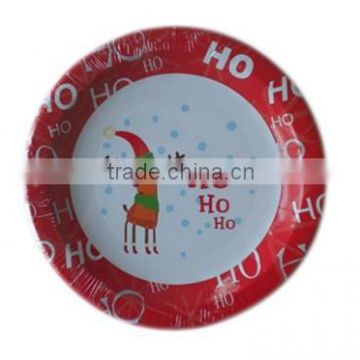 food grade white card printed paper plates