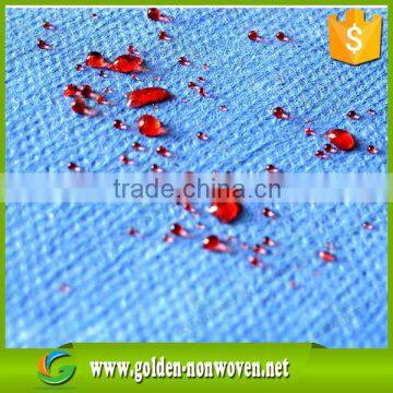 Water and blood repellent SMS nonwoven fabrics/Medical sms nonwoven fabric sms fabric manufacturer for bed sheet material