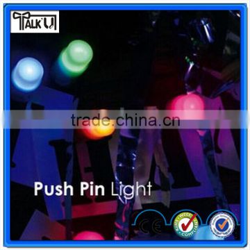 lovely Push Pin Light Colorful Sucker Nightlight