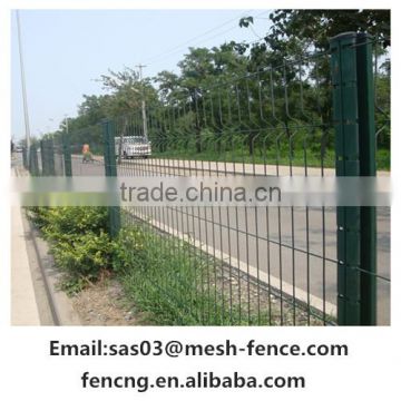Good price recycling wire mesh fence/bending wire fence/3d curved bending mesh fence