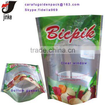 Stand up fruit plastic bag