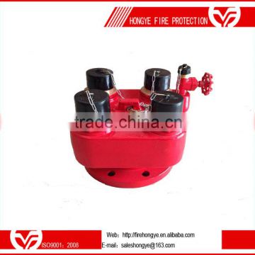 HY008-002-00 DN150 4-Way Breeching Inlet ;Fire hydrant valve; collecting breeching
