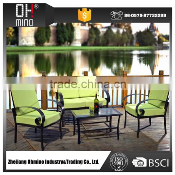 outdoor garden gray rattan wicker furniture sofa furniture