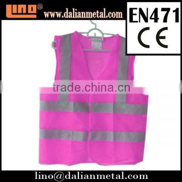 Hi-vis Pink Safety Vest