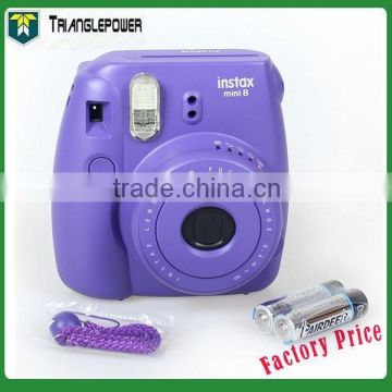 Fuji Fujifilm Instax Mini 8 Instant Film Grape Purple Camera
