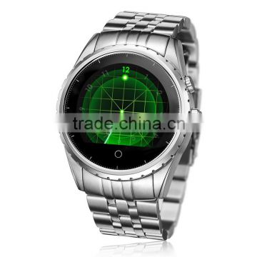 Stainless Steel Smartwatch with Camera Smartwatches Lemfo Montre Connecter IOS Android Watch Phone for Samsung Iphone 5 5S 6S