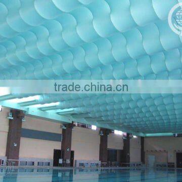 Aluminum artistic wave style ceiling board