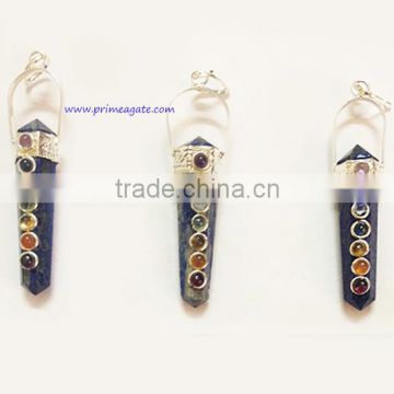 Lapis Lazuli D-point Chakra Pendant | Wholesale agate Jewellery