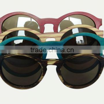 colorful skateboard wood sunglasses round