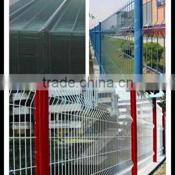 PVC coated high quality wire mesh fence/garden fencing ISO9001