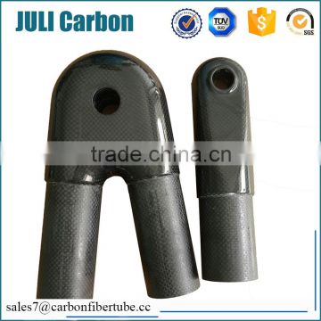 Juli factory custom carbon fiber parts, carbon fiber moulding sailing boat parts