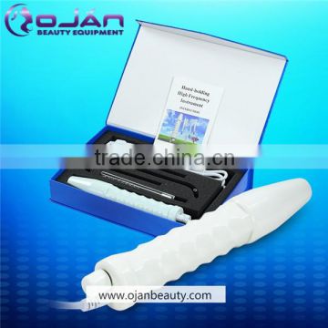 High Quality Portable High Frequency D'arsonval + 4 Red Ray Electrodes Spot Remover Alta Hot Tub Facial Skin Care Spa