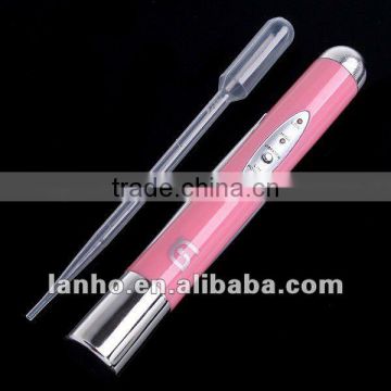 Portable Electric Pink Eye Wrinkle Eraser Pen Remover