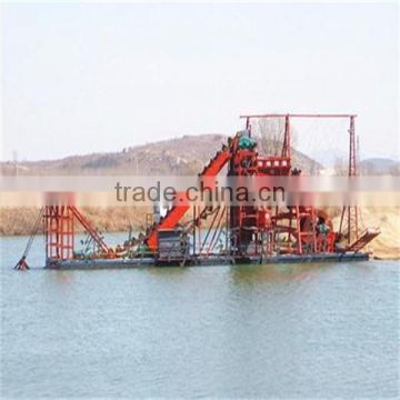 high efficient small gold suction dredger/mini gold dredge for sal