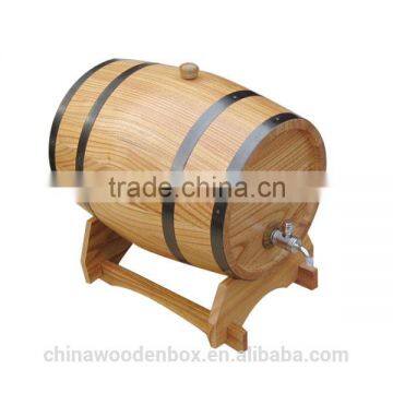 Exquisite Handmade Wooden Wine Barrel original wood color wine barrels