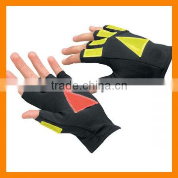 UPF50+ Lycra Sun Protective Reflective Traffic Gloves