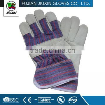 JX68E525 Professional Working Industrial Full Grain Leather Gloves
