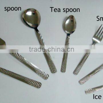 Mid-East new competitive Stainless steel cutlery set for sale