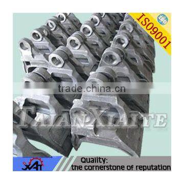 customized cast sand clay casting grey iron bracket for building support