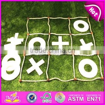 Funny garden brain training game wooden giant outdoor games W01A209