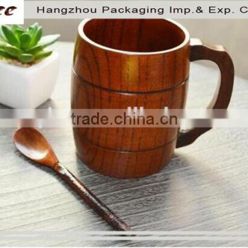glee wooden fancy tea cup with handle