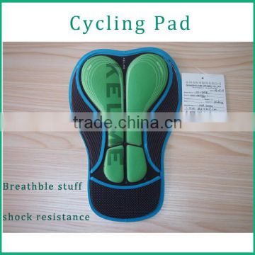 Coolmax Sublimation Printing Cycling Chamois 3D Cycling Pads