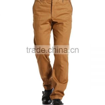 High quality wholesale khaki custom men trousers casual men pants