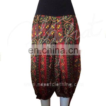 Women Thai Elephant Cotton Balloon Styles Mixed pattern ,Drop Crotch pants