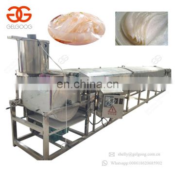 Hot Sale Sweet Potato Starch Sheet Jelly Bean Fenpi Cold Noodle Forming Steamer Liangpi Making Machine