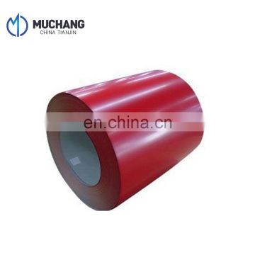 two-sided galvanized steel sheet z80-z275 brick red color coating steel coils