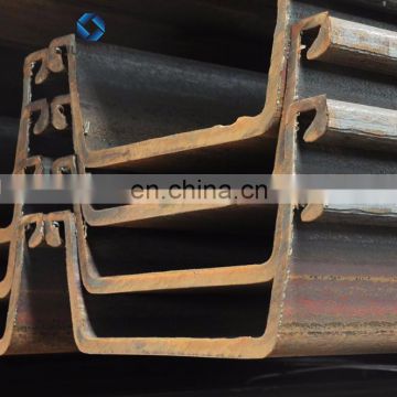 high strength Q345B cold rolling steel sheet pile from China