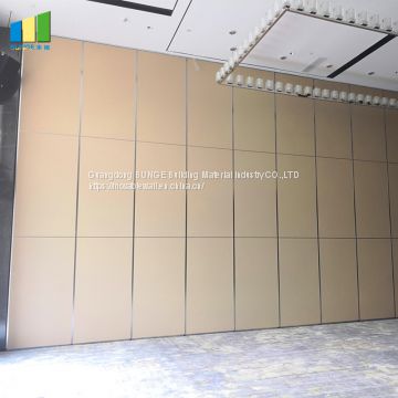 Banquet Hall Classroom Movable Wall Divider On Wheels For Art Gallery