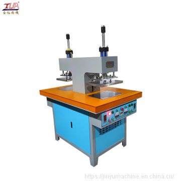 2 stations hot stamping heat pressing embossing machine