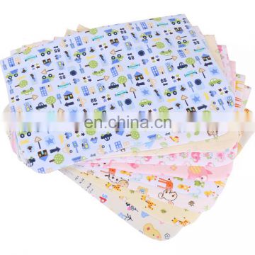 100% Cotton baby reusable underpad waterproof eco friendly urine pad,waterproof baby pad