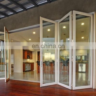 Sound insulation and thermal insulation folding aluminum alloy door made in China