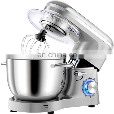 Powerful Salad Cake Bread Kitchen Electric 1500W 6.2L  Dough Stand Food Mixer for Bakery