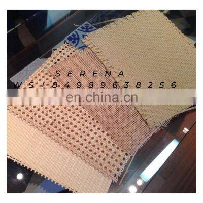 High Quality with Cheap Price Natural Mesh Rattan Cane Webbing Roll Woven Webbing Cane for Furniture Serena +84989638256