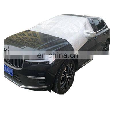 UNIVERSAL hail protection magnetic car cover sunsail folding car cover snow shade cover for Kia Jeep Tesla dodge corollar le