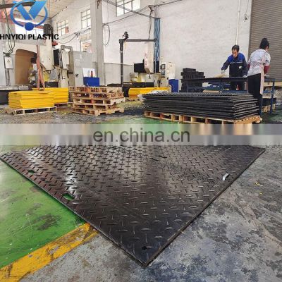 High Density Manufacturer of Resist Impact HDPE Mats Plastic Temporary Road Mat