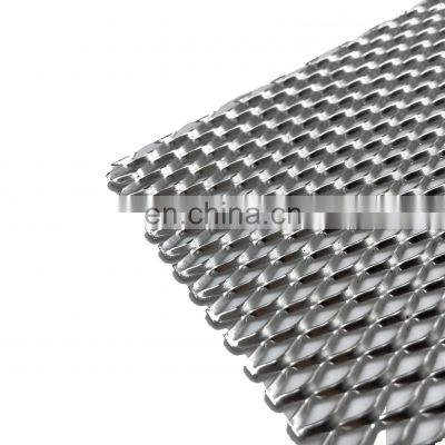 Factory sale aluminum grid expanded metal mesh for doors windows safety