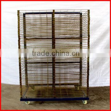 T-shirt screen printing used 40 layers drying racks/silkscreen printing drying racks