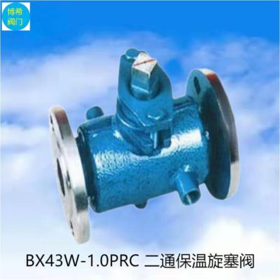BX43W-1.0PRC 2-way insulated plug valve