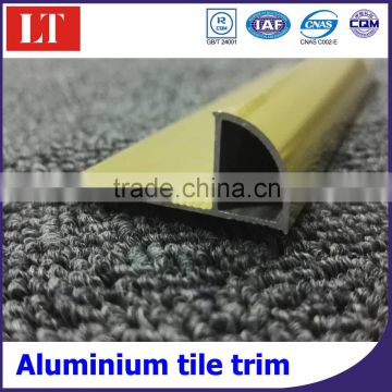 Aluminium tile trim profile with beautiful design
