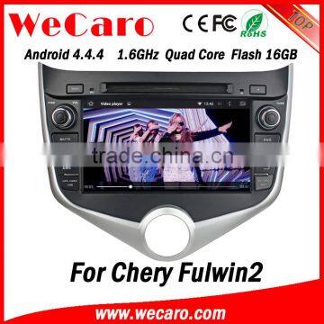 Wecaro WC-MC8029 Android 4.4.4 dvd player 1080p for chery fulwin2 car audio bluetooth