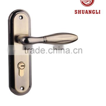 Fashionable and delicate door lock Iron panel lock