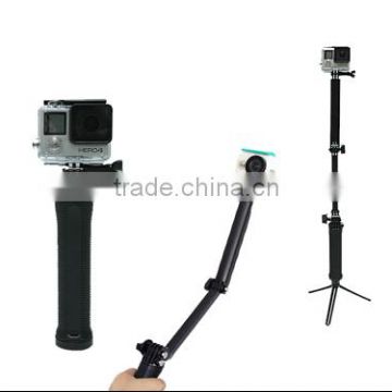 Grip Stabilizer Mount with Tripod Adapter for GoPro camera