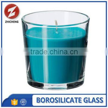 wholesale borosilicate glass candlestick for home decorations
