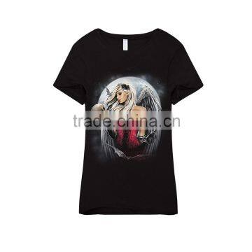 beauty printing 3d t-shirts for casual wearing