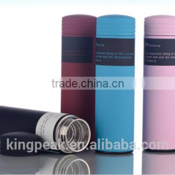 2015 New Design double wall stainless steel thermos flask/stainless steel vacuum cup/Insulated travel mug